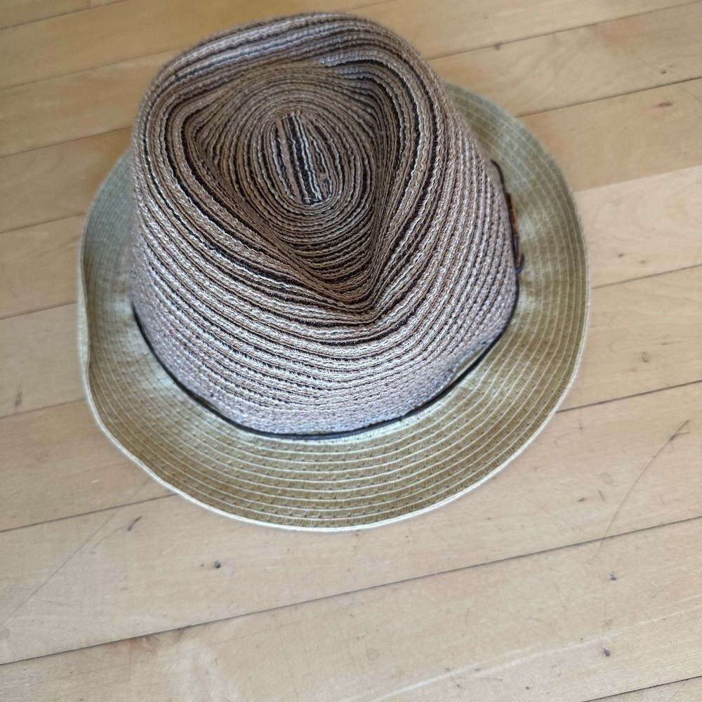 Peter Grimm Fedora natural  hat, o/s.   PG1238 - Picture 2 of 4